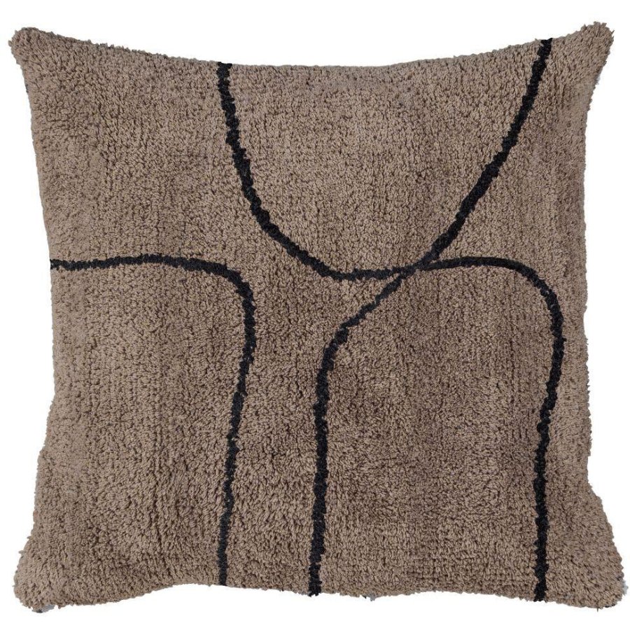 Mette Ditmer Shadow Kissenbezug 50×50cm, Braun