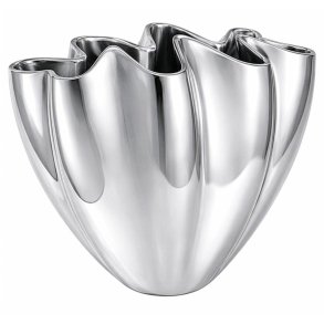 Mette Ditmer Shell Vase H30 cm, Krom