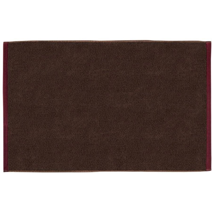 Mette Ditmer Soft Badematte 50×80cm, Braun/Burgund