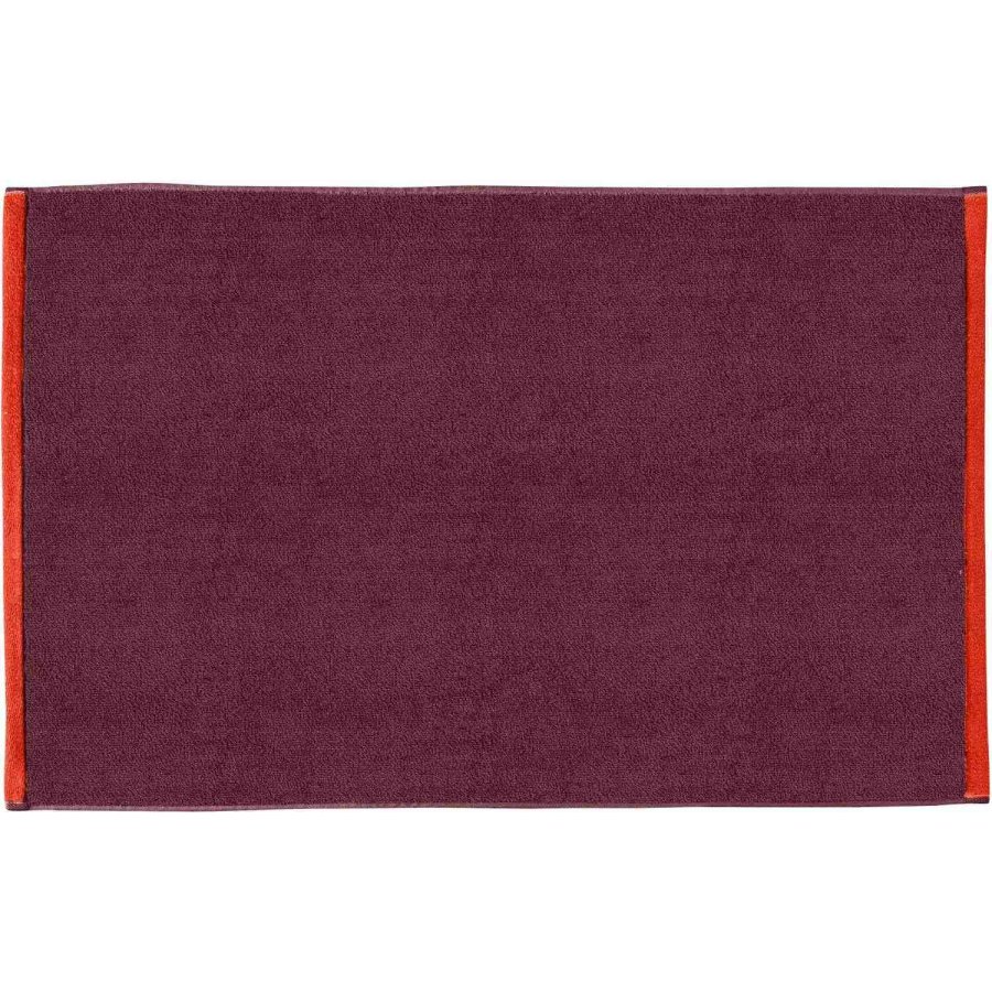 Mette Ditmer Soft Badematte 50x80 cm, Wine/Sand