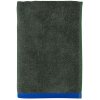 Mette Ditmer Soft Handtuch 70×133cm, Dunkeloliv/Hellblau