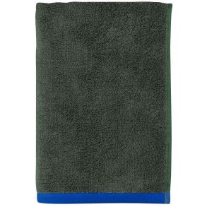 Mette Ditmer Soft Handtuch 5090cm, Dunkeloliv/Hellblau