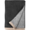 Mette Ditmer Soft H�ndkl�de 70x133 cm, Dark Grey /Light Grey