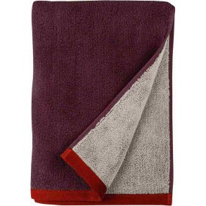 Mette Ditmer Soft H�ndkl�de 70x133 cm, Wine/Sand