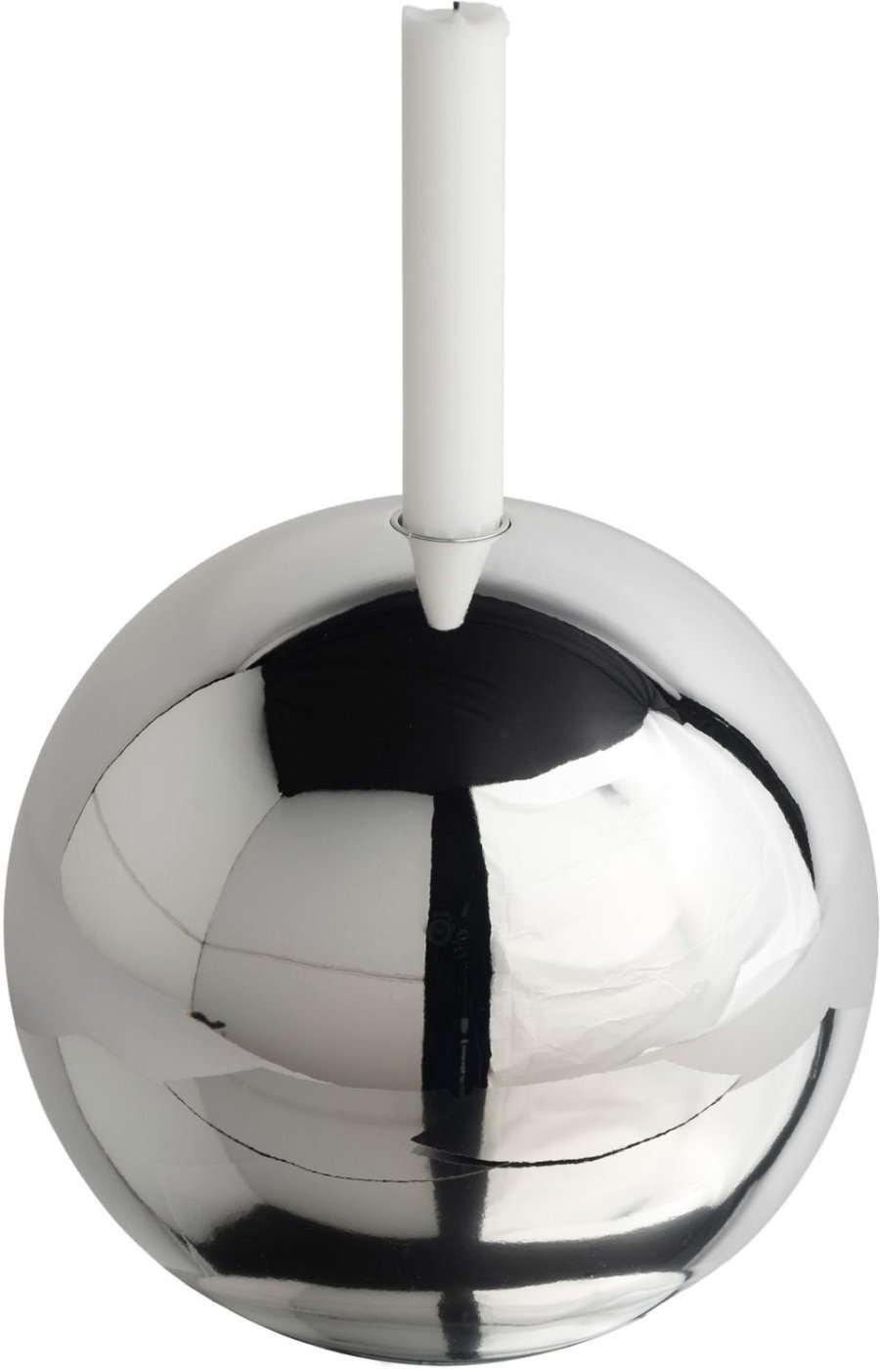 Mette Ditmer Sphere Lysestage H18 cm, Krom