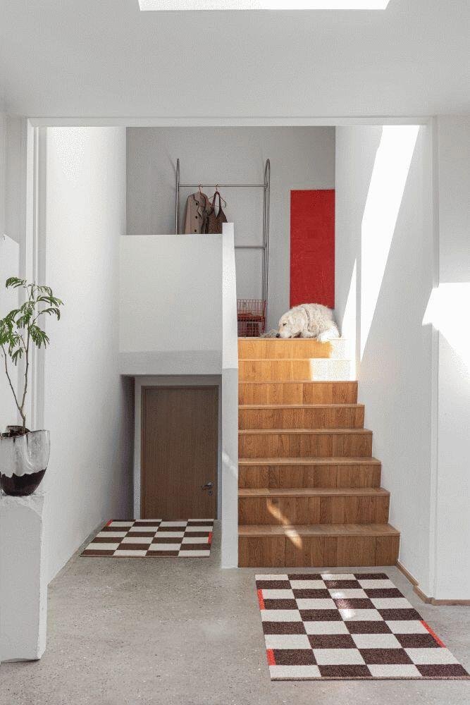 Mette Ditmer Square Badematte 70×150cm, Braun
