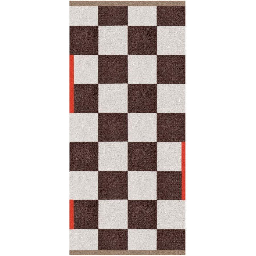 Mette Ditmer Square Badematte 70×150cm, Braun