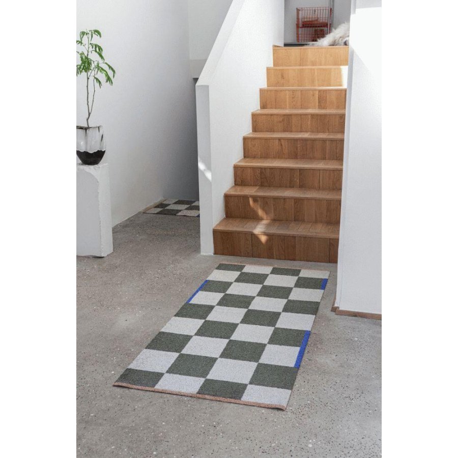 Mette Ditmer Square Badematte 70×150cm, Dunkeloliv