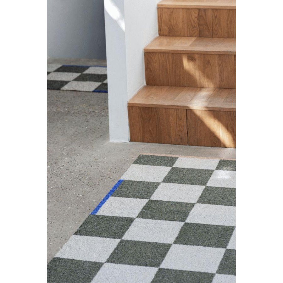 Mette Ditmer Square Badematte 70×150cm, Dunkeloliv