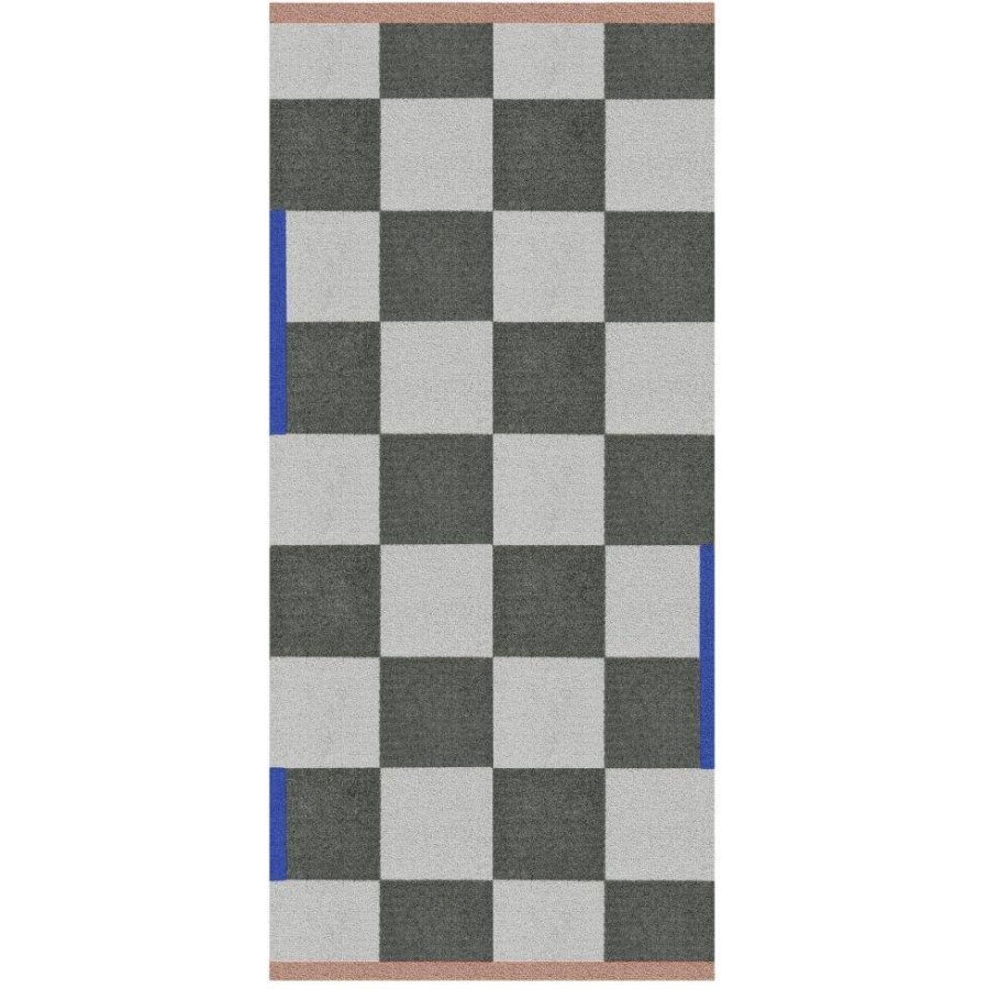 Mette Ditmer Square Badematte 70×150cm, Dunkeloliv