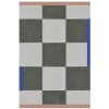 Mette Ditmer Square Badematte 55×80cm, Dunkeloliv