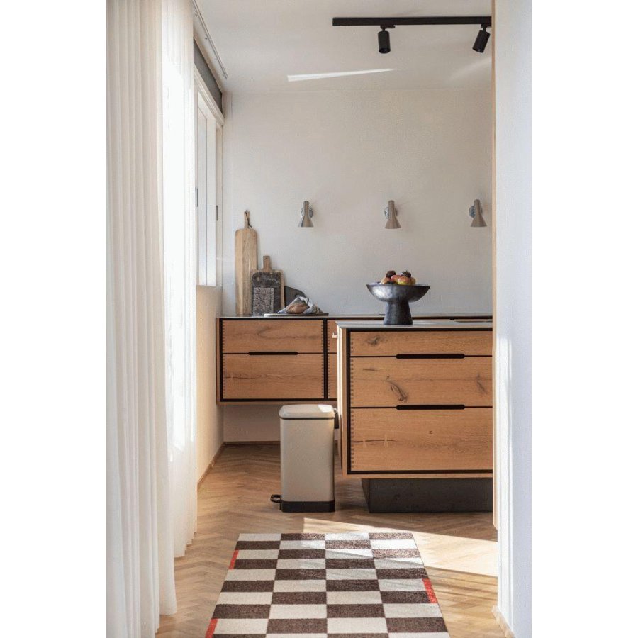 Mette Ditmer Square Läufer 77×242cm, Braun