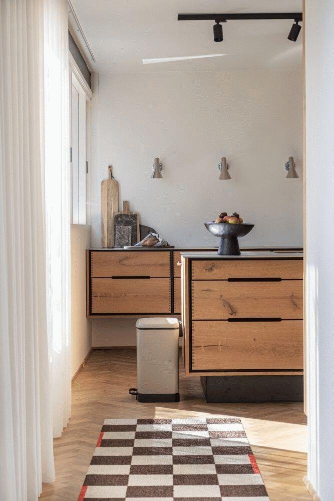 Mette Ditmer Square Läufer 77×242cm, Braun