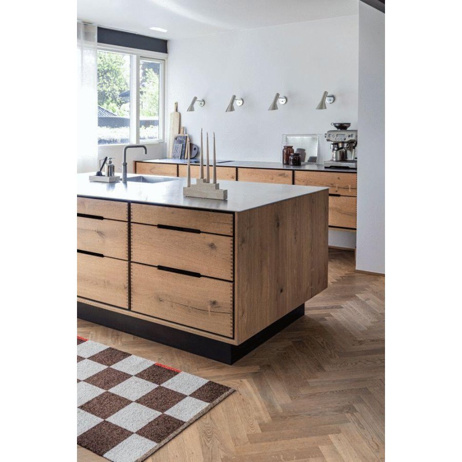Mette Ditmer Square Läufer 77×242cm, Braun