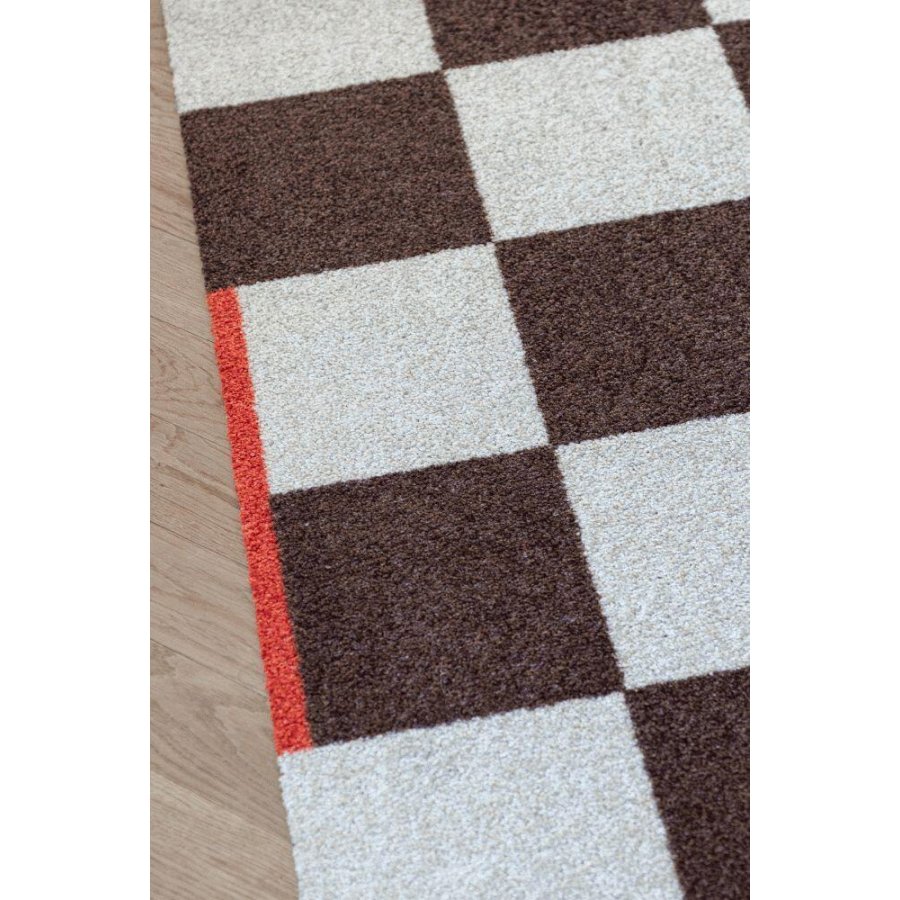 Mette Ditmer Square Läufer 77×242cm, Braun