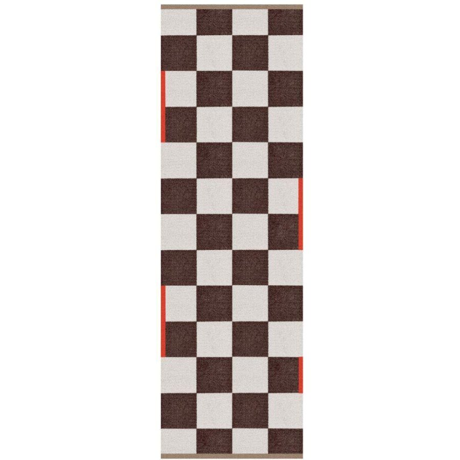 Mette Ditmer Square Läufer 77×242cm, Braun