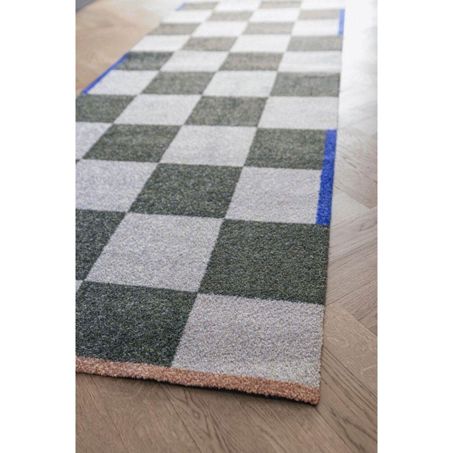 Mette Ditmer Square Läufer 77×242cm, Dunkeloliv