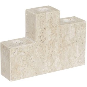 Mette Ditmer Step Kerzenhalter H12 cm, Linen