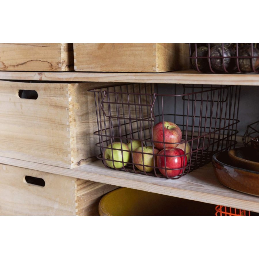 Mette Ditmer Store-it Opbevaringskurv 37x26 cm, Wine