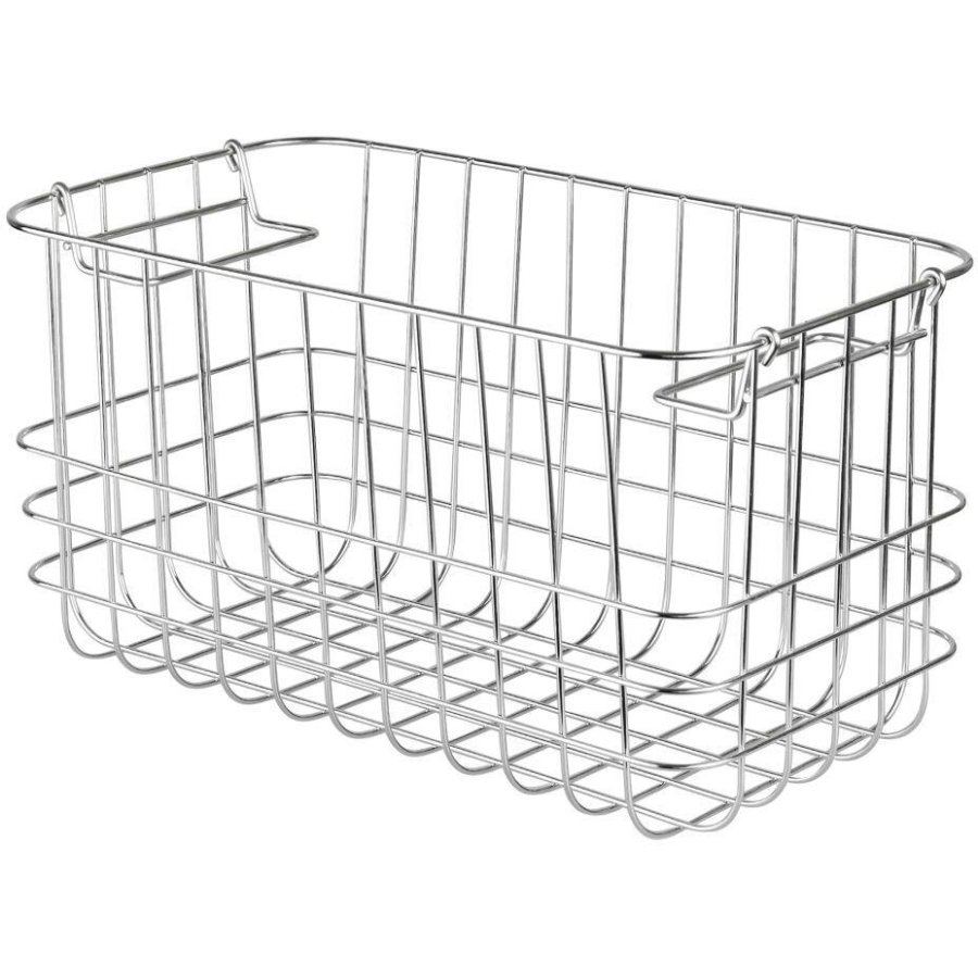 Mette Ditmer Store-it Aufbewahrungskorb H16cm, Chrom