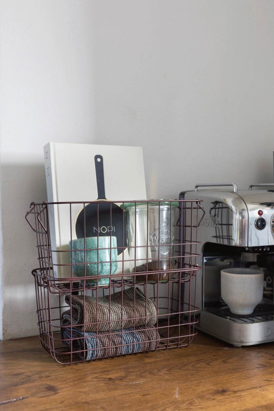 Mette Ditmer Store-it Opbevaringskurv 31x16,5 cm, Wine