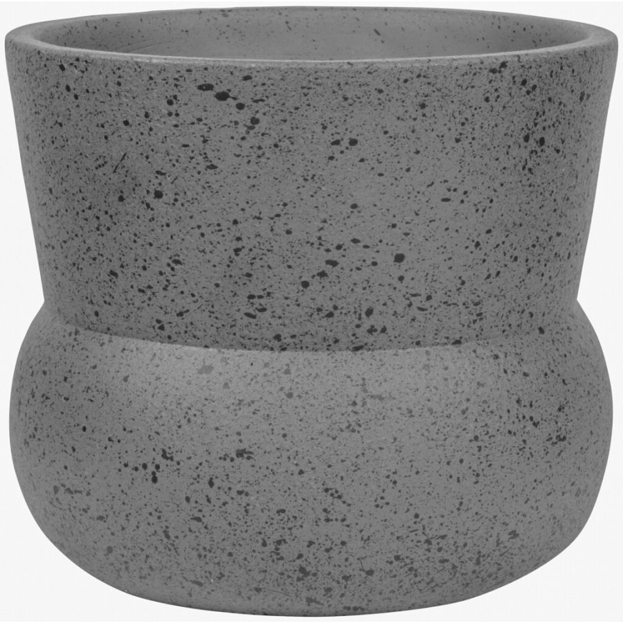 Mette Ditmer Stone Gef H15,5 cm, Grau