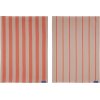 Mette Ditmer Stripes Geschirrtuch 2er Set, 70x50 cm, Latte