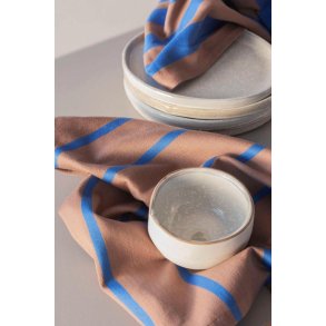 Mette Ditmer Stripes Viskestykke 2 stk. 70x50 cm, Blush