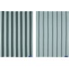 Mette Ditmer Stripes Geschirrtuch 2er Set70x50 cm, Mint