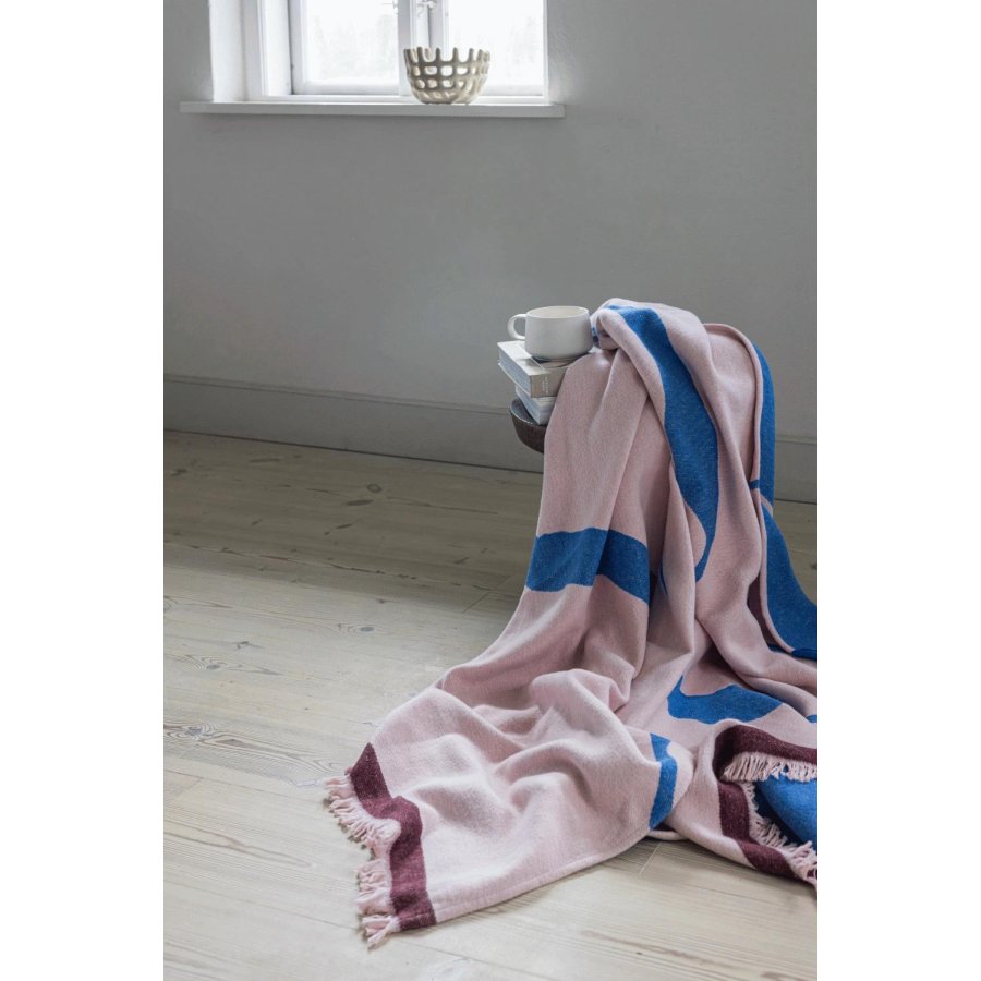 Mette Ditmer Studio Plaid 130x175 cm, Seashell Pink