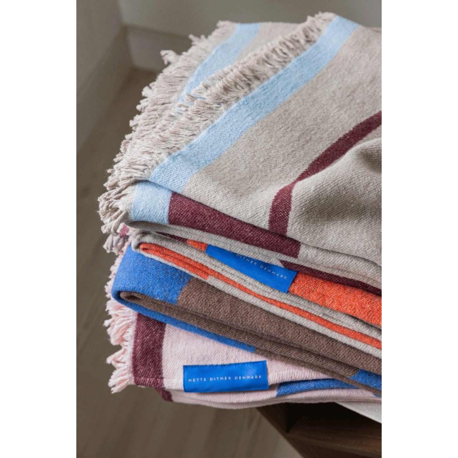 Mette Ditmer Studio Plaid 130x175 cm, Seashell Pink