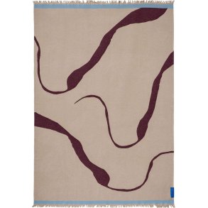 Mette Ditmer Studio Plaid 130x175 cm, Wine