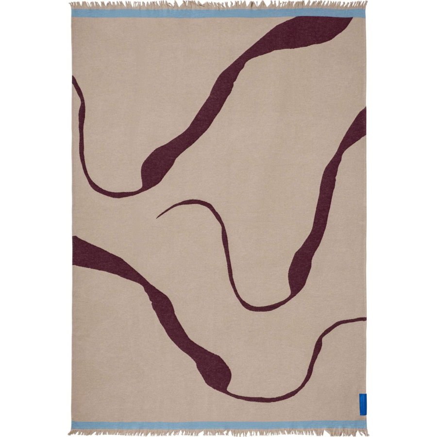 Mette Ditmer Studio Plaid 130x175 cm, Wine