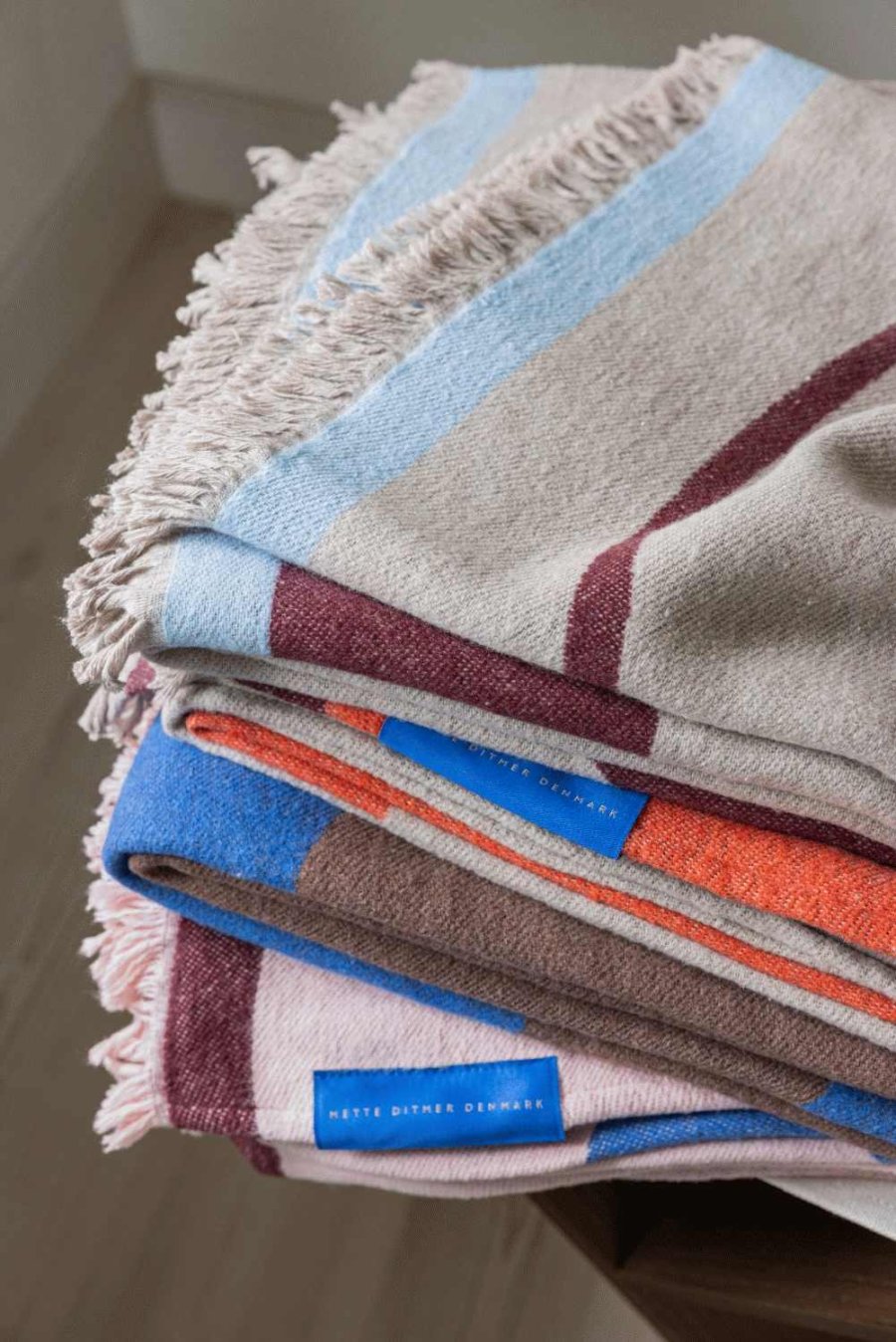 Mette Ditmer Studio Plaid 130x175 cm, Cognac