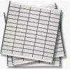 Mette Ditmer Tile Stone Handtuch 3er Set 31x31 cm, Black/Offwhite