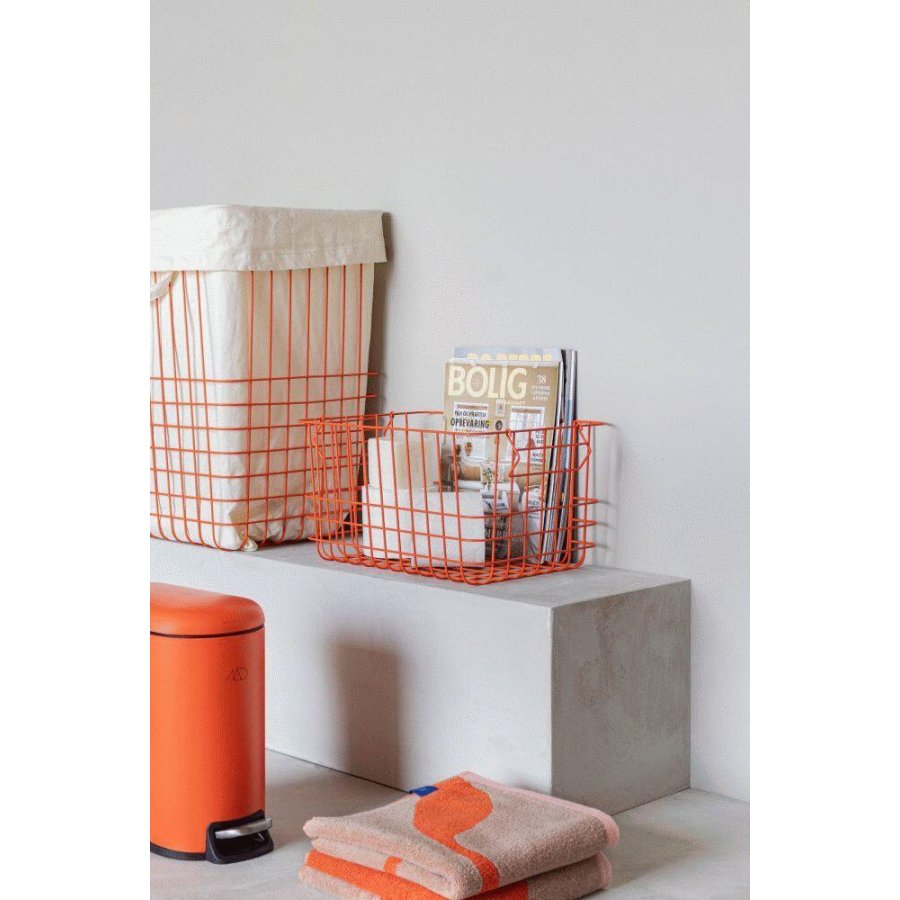 Mette Ditmer Mini-Walther Tretmülleimer 5L, Orange