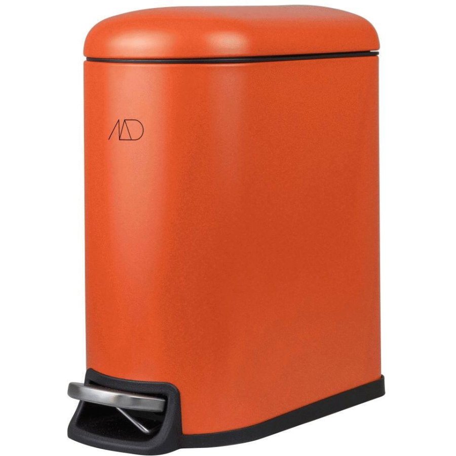 Mette Ditmer Mini-Walther Tretmülleimer 5L, Orange