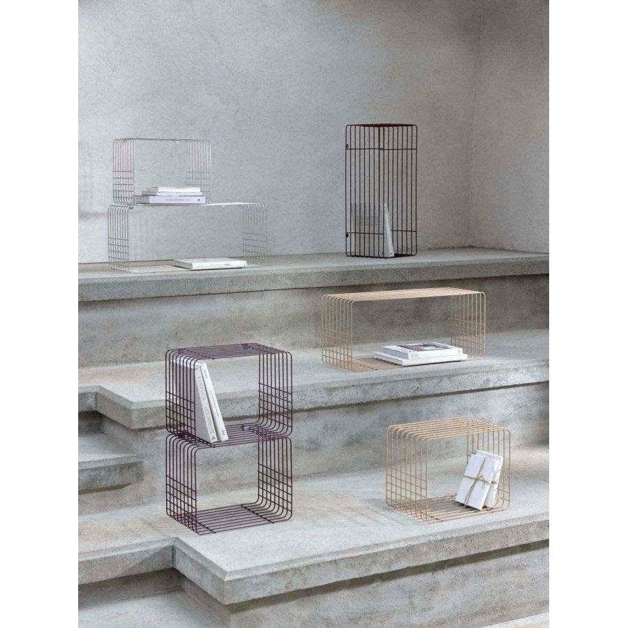 Mette Ditmer Wire Regal 38x30,5 cm, Sand