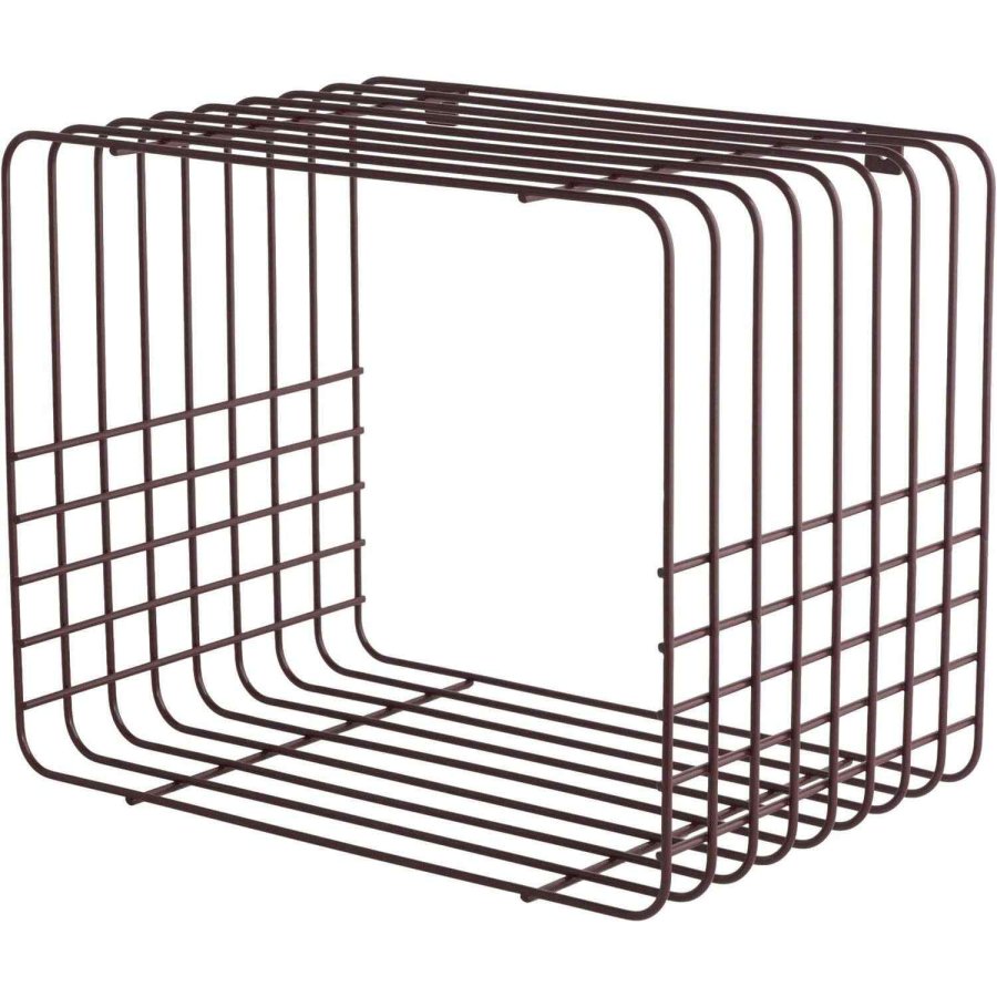 Mette Ditmer Wire Regal 38x30,5 cm, Wine