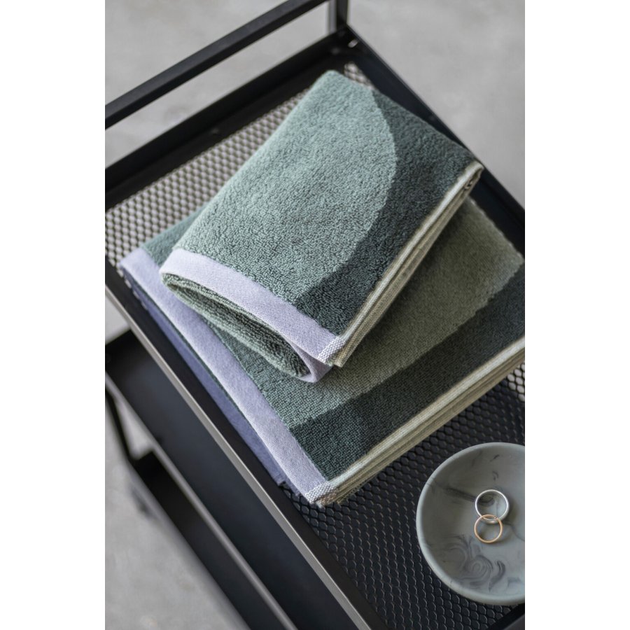 Mette Ditmer Rock Hndklde 50x95 cm, Thyme Green