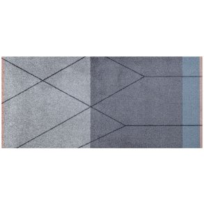 Mette Ditmer Linea All-round Gulvmtte 70x150 cm, Dark Grey