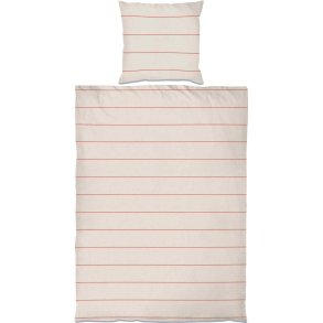 Mette Ditmer Align Sengetj 140x220 cm, Rd/Sand