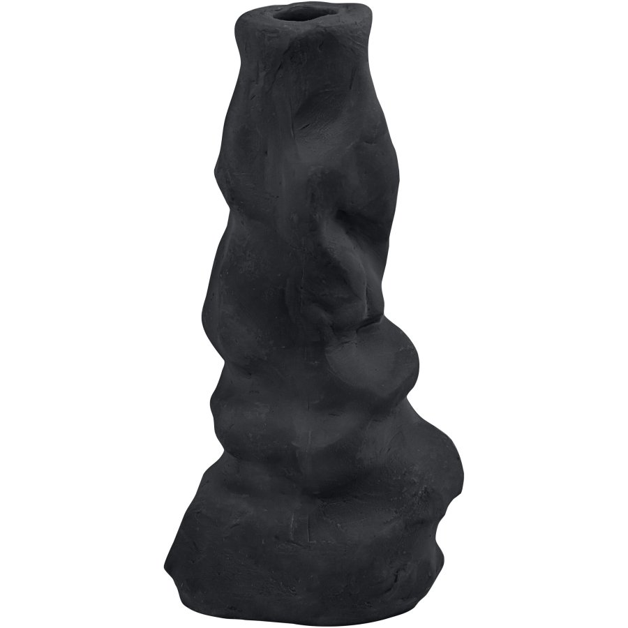 Mette Ditmer Art Piece Lysestage H12,5 cm, Sort