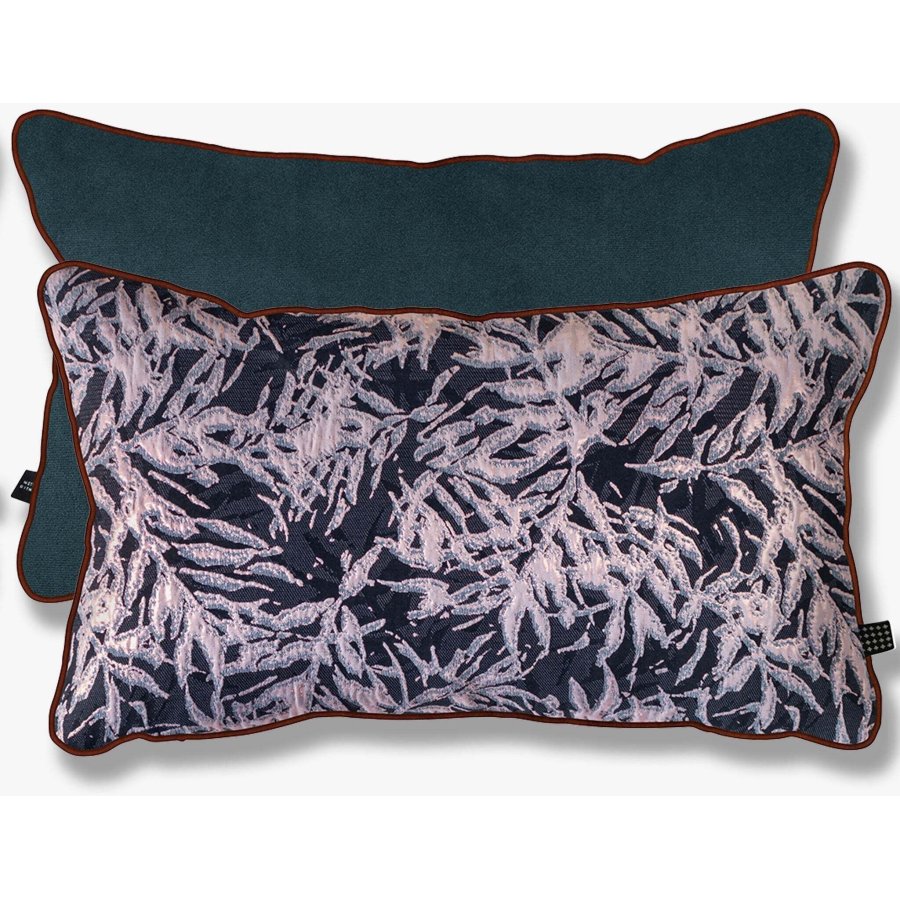 Mette Ditmer Atelier Pude 50x30 cm, Rose Leaves/Dust Blue