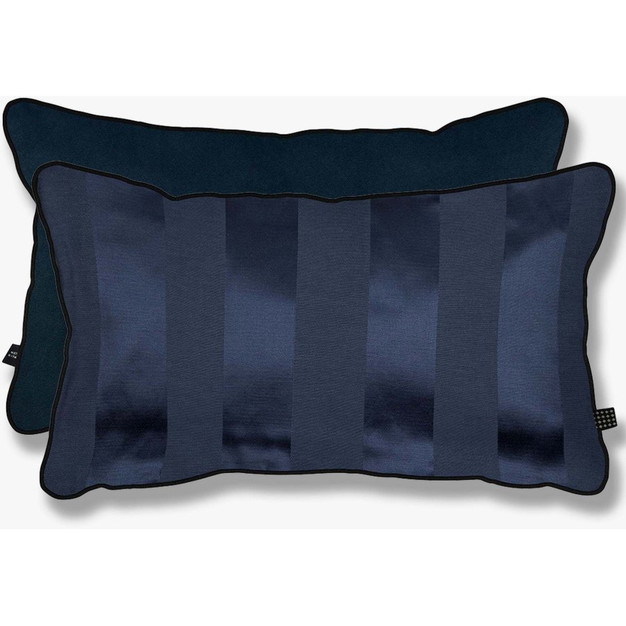 Mette Ditmer Atelier Pude 50x30 cm, Satin Midnight/Dark Blue
