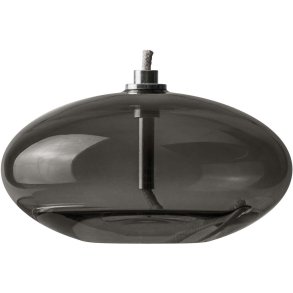 Mette Ditmer Aura Olielampe H6 cm, Smoke Grey