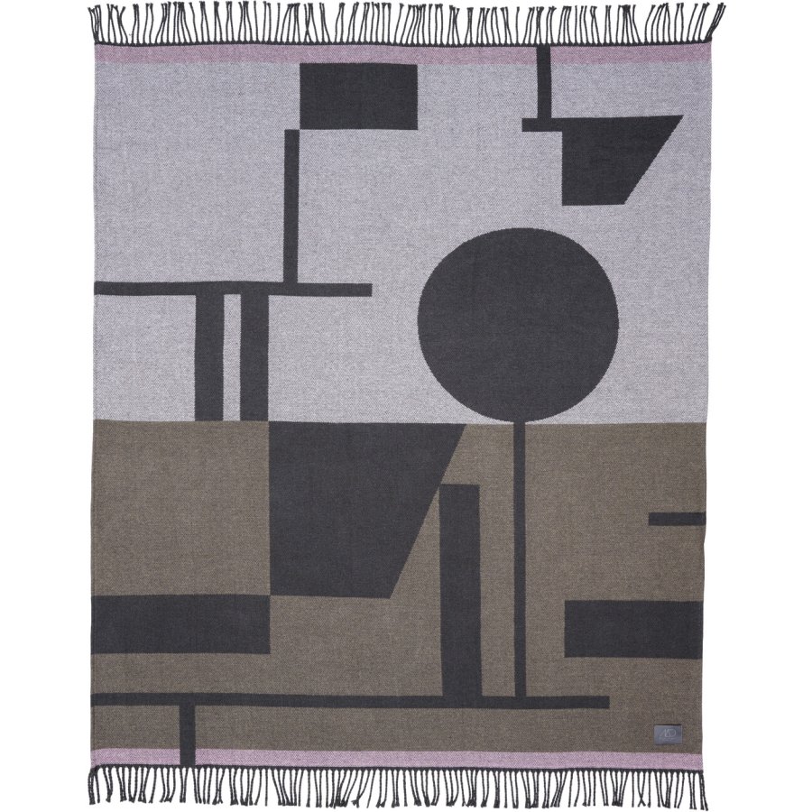 Mette Ditmer Bauhaus Plaid 127x190 cm, Latte
