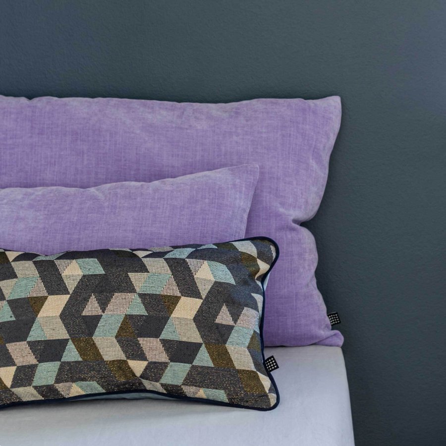Mette Ditmer Chenille Kissen 70x50 cm, Lilac