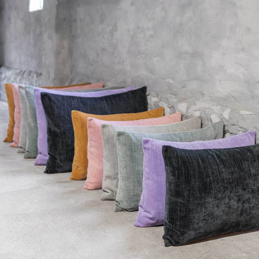 Mette Ditmer Chenille Kissen 70x50 cm, Lilac