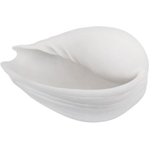 Mette Ditmer Conch Konkylie 19,5 cm, Hvid